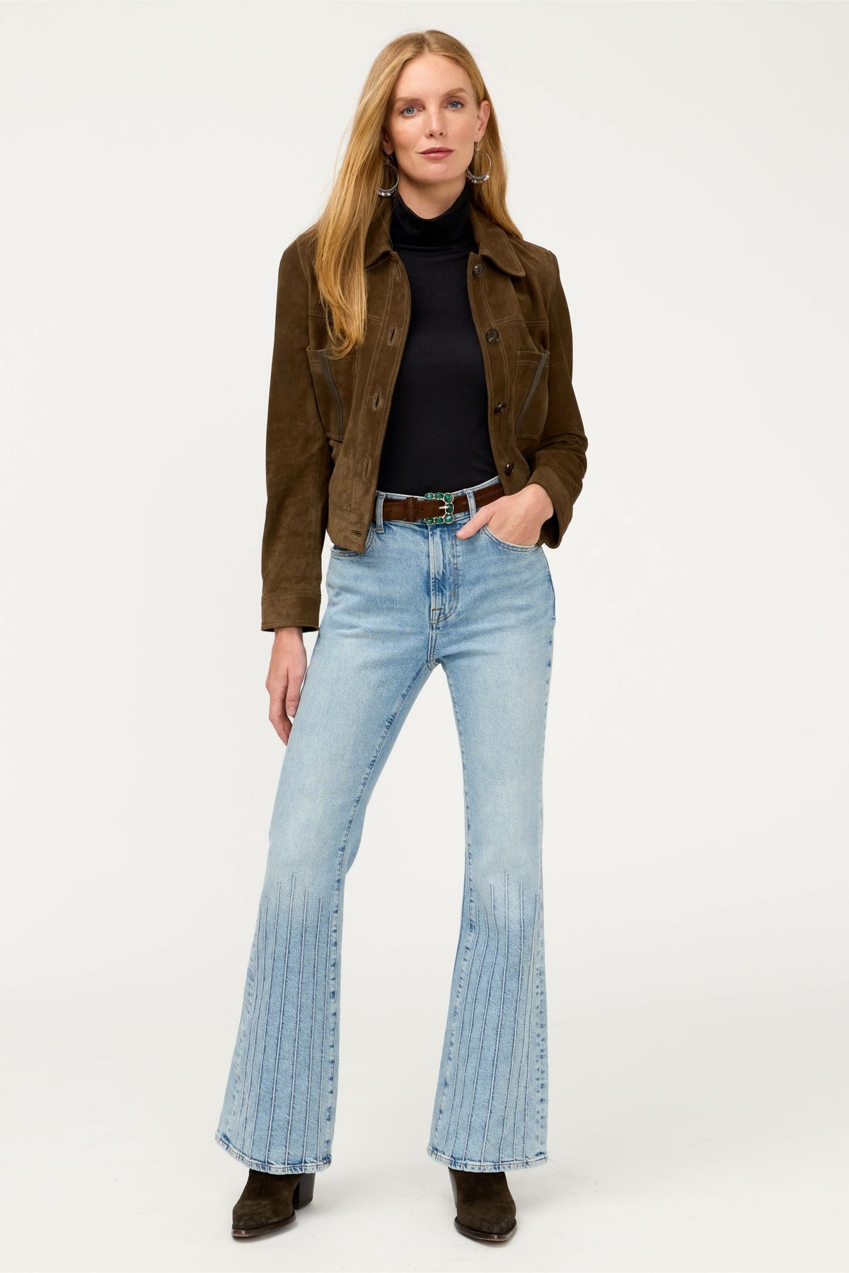 ESSENTIALS SOFT TOUCH LONG SLEEVE TURTLENECK - Johnny Was Best Seller