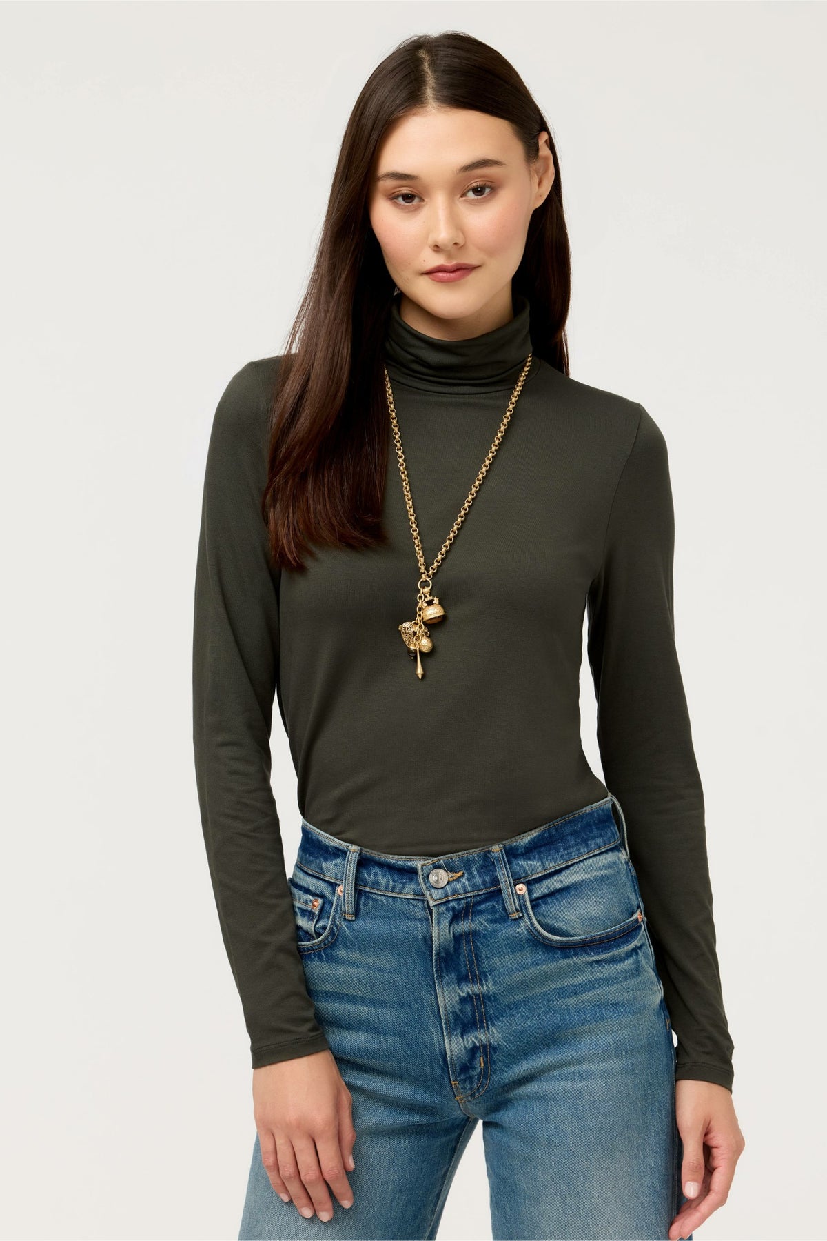 ESSENTIALS SOFT TOUCH LONG SLEEVE TURTLENECK - Johnny Was Recommended