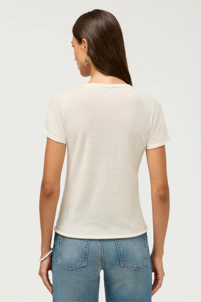 CASHMERE SHORT SLEEVE CREWNECK - Johnny Was New