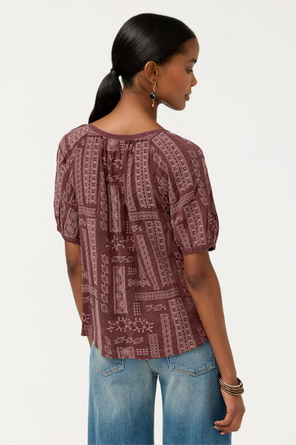 AVAH BUTTON DOWN SHIRT - Johnny Was Recommended