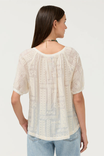 AVAH BUTTON DOWN SHIRT - Johnny Was Exclusive