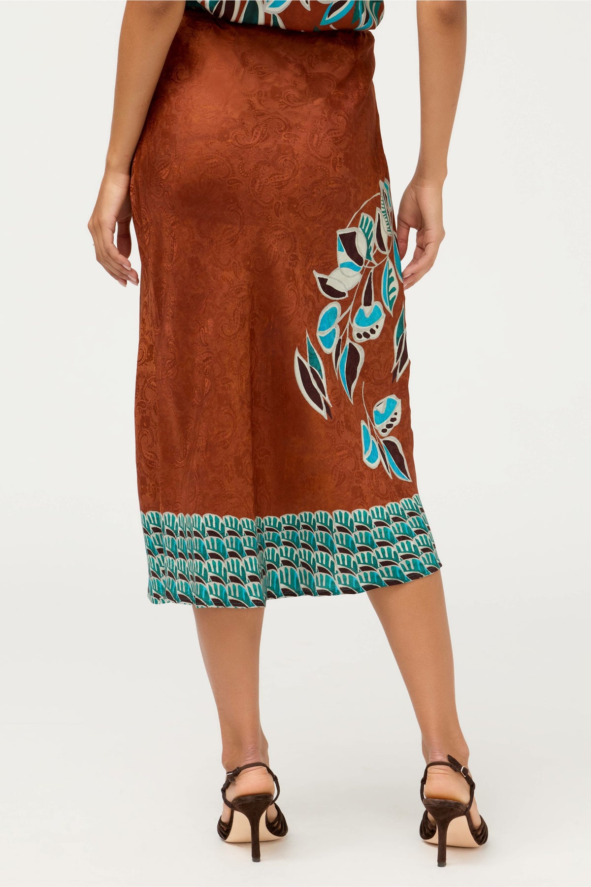 ENDORA MIDI SKIRT - Johnny Was Exclusive