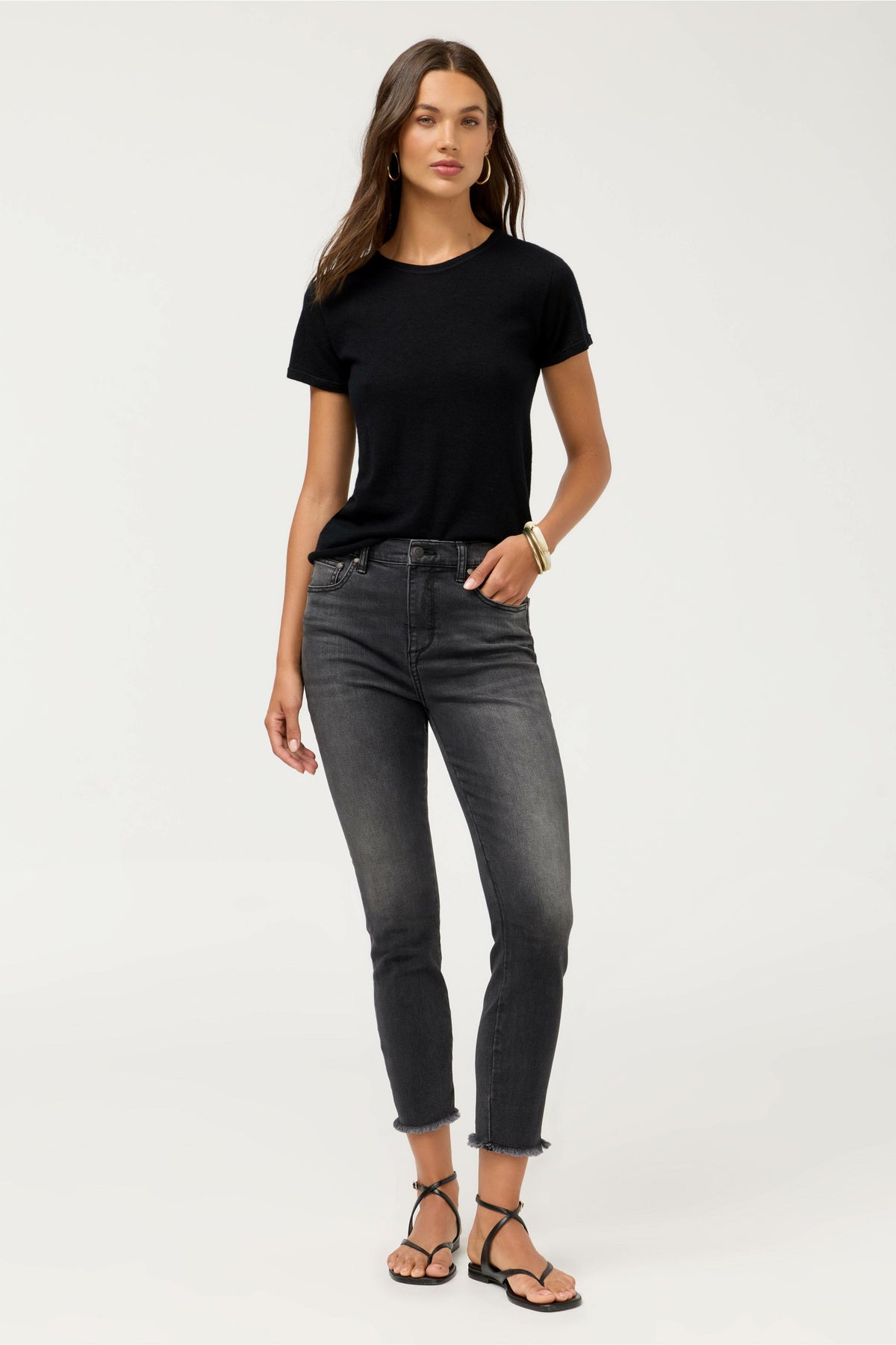 THE CROPPED SKINNY JEAN - Johnny Was Featured