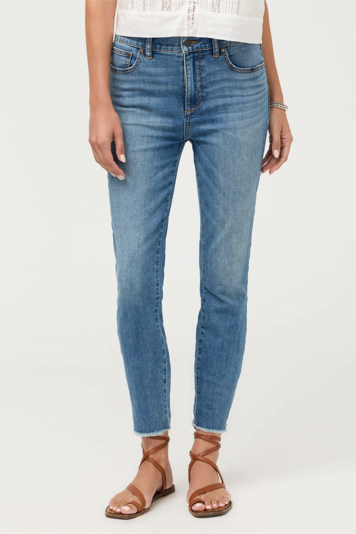 THE CROPPED SKINNY JEAN - Johnny Was Popular