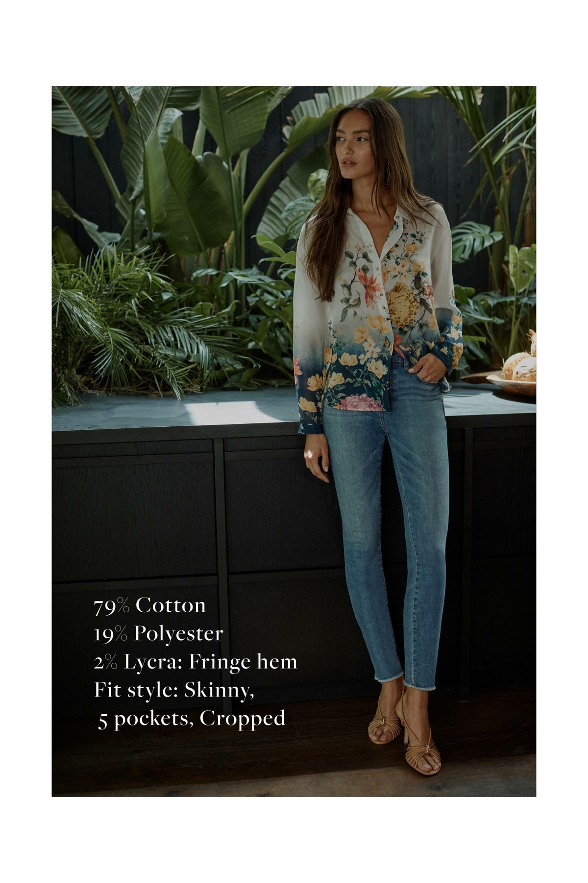 THE CROPPED SKINNY JEAN - Johnny Was Popular