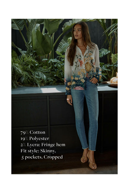 THE CROPPED SKINNY JEAN - Johnny Was Popular
