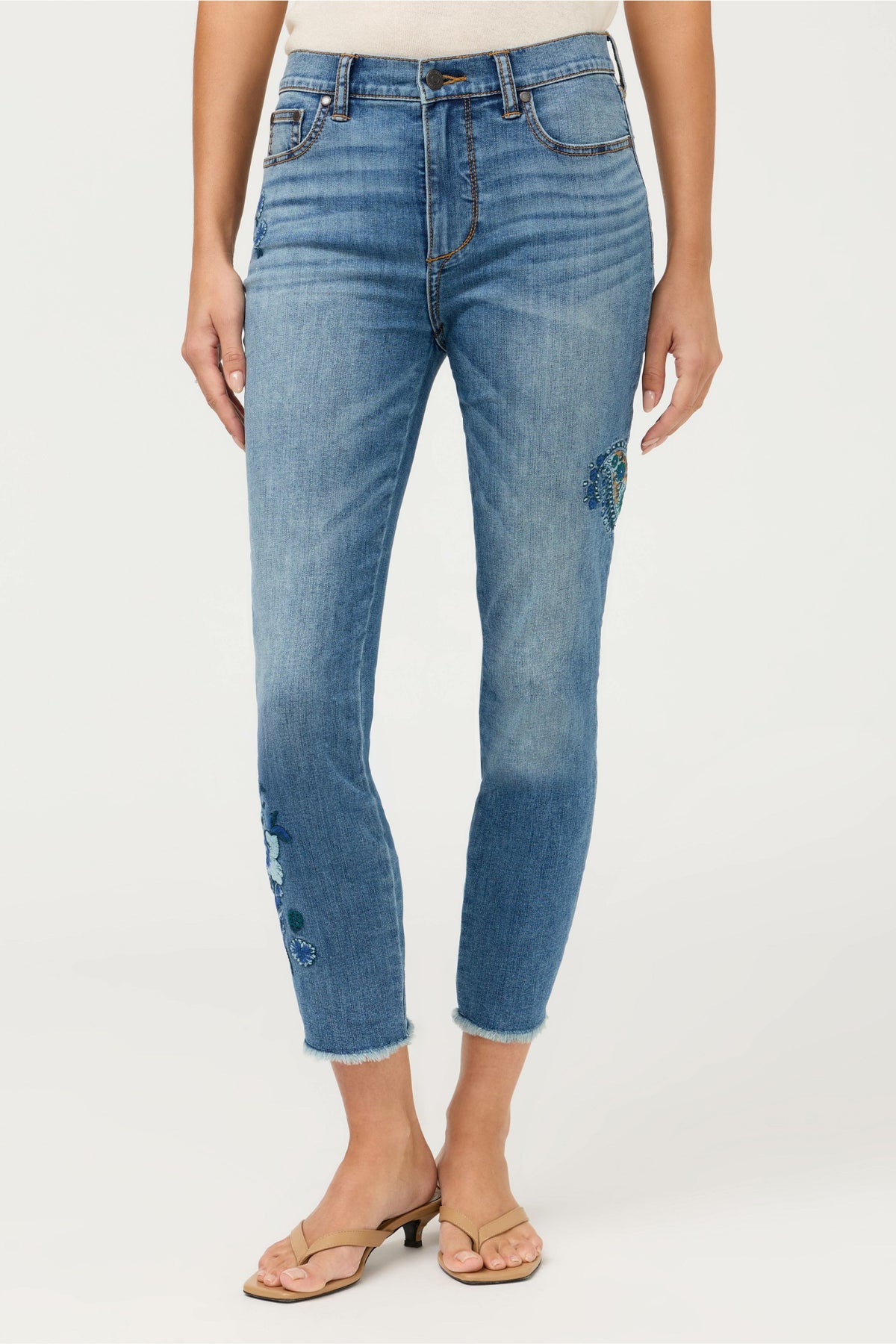 THE CROPPED SKINNY JEAN - Johnny Was Trending