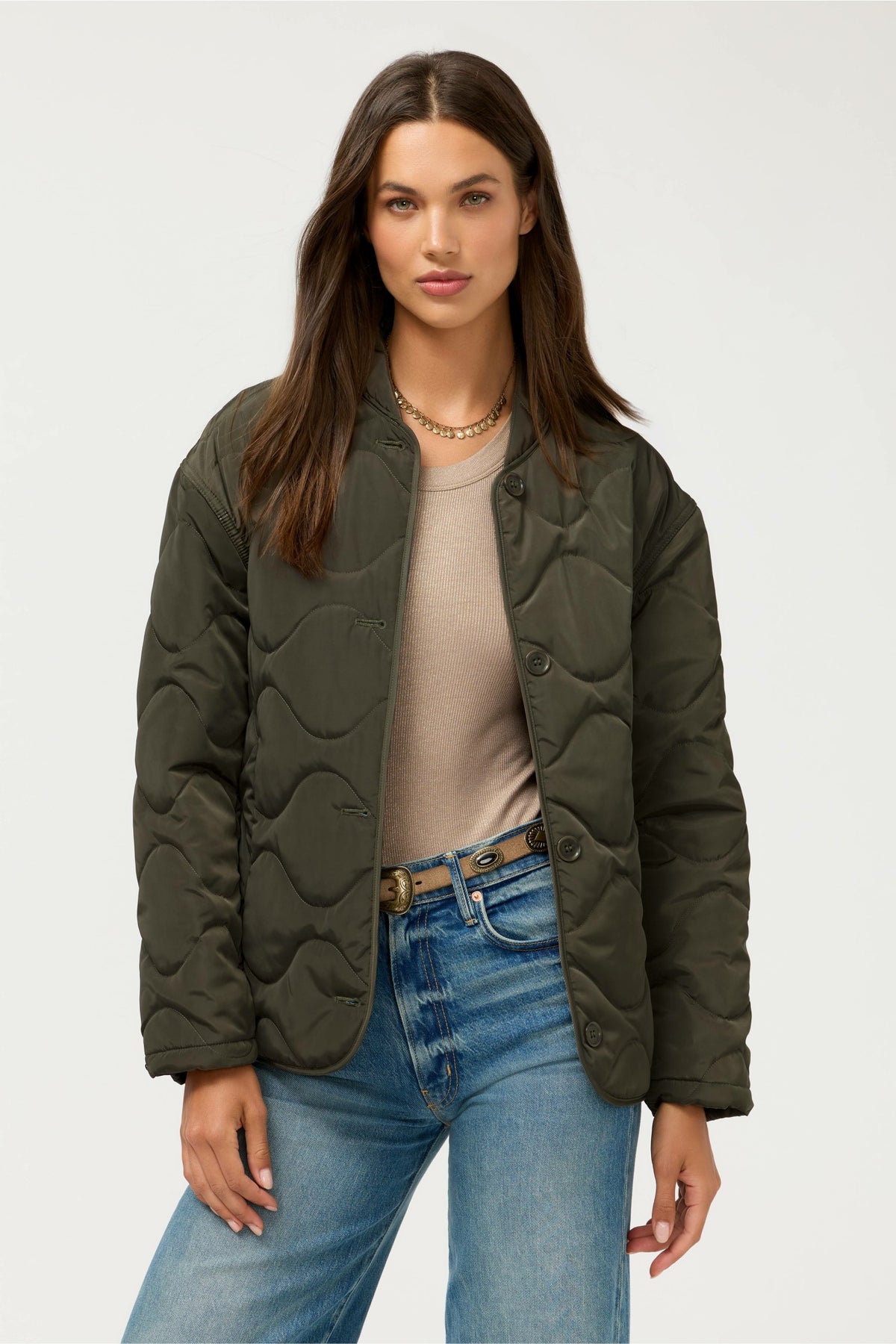 PUFFER BOMBER JACKET - Johnny Was Recommended