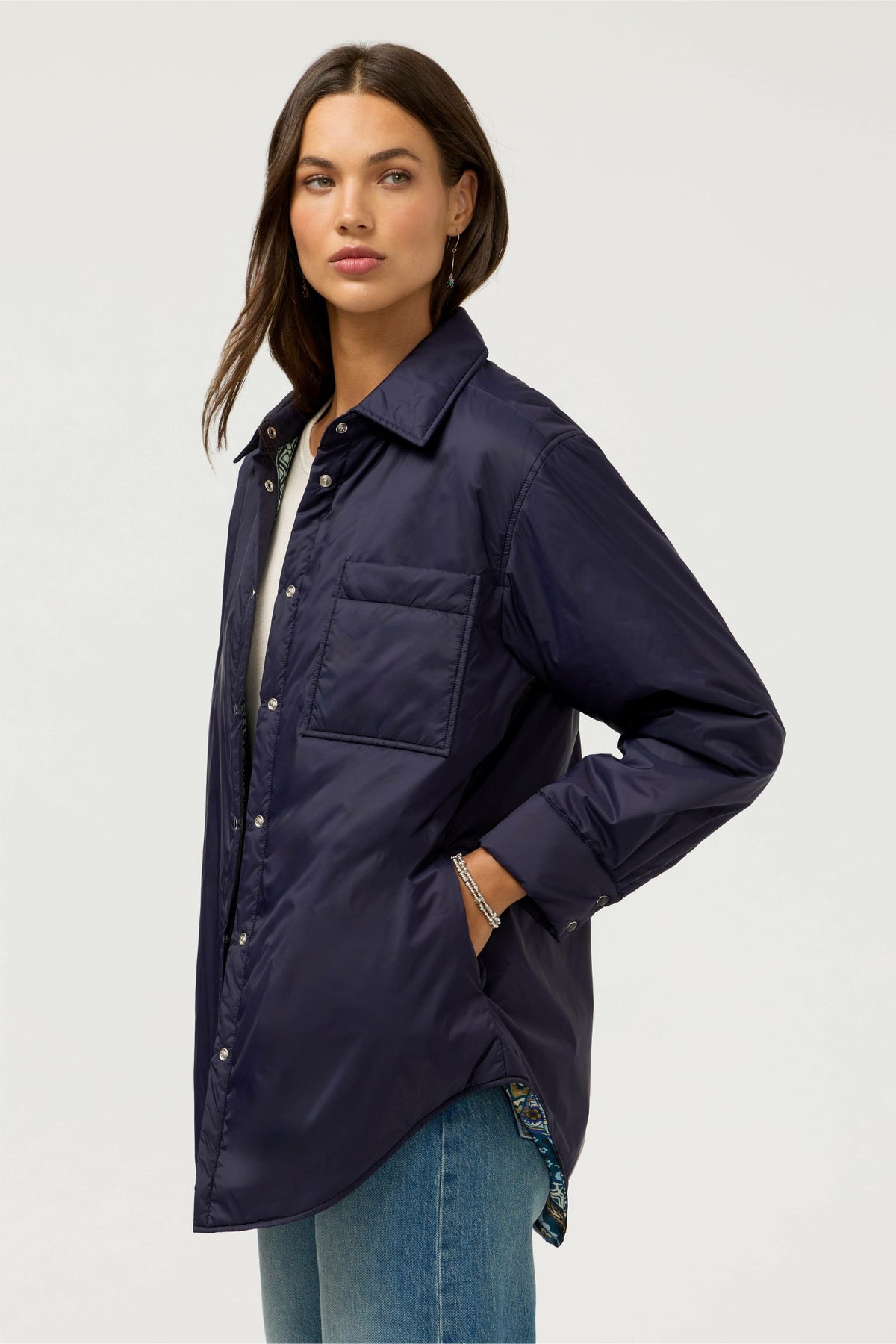 RAIN SHIRT JACKET - Johnny Was Exclusive