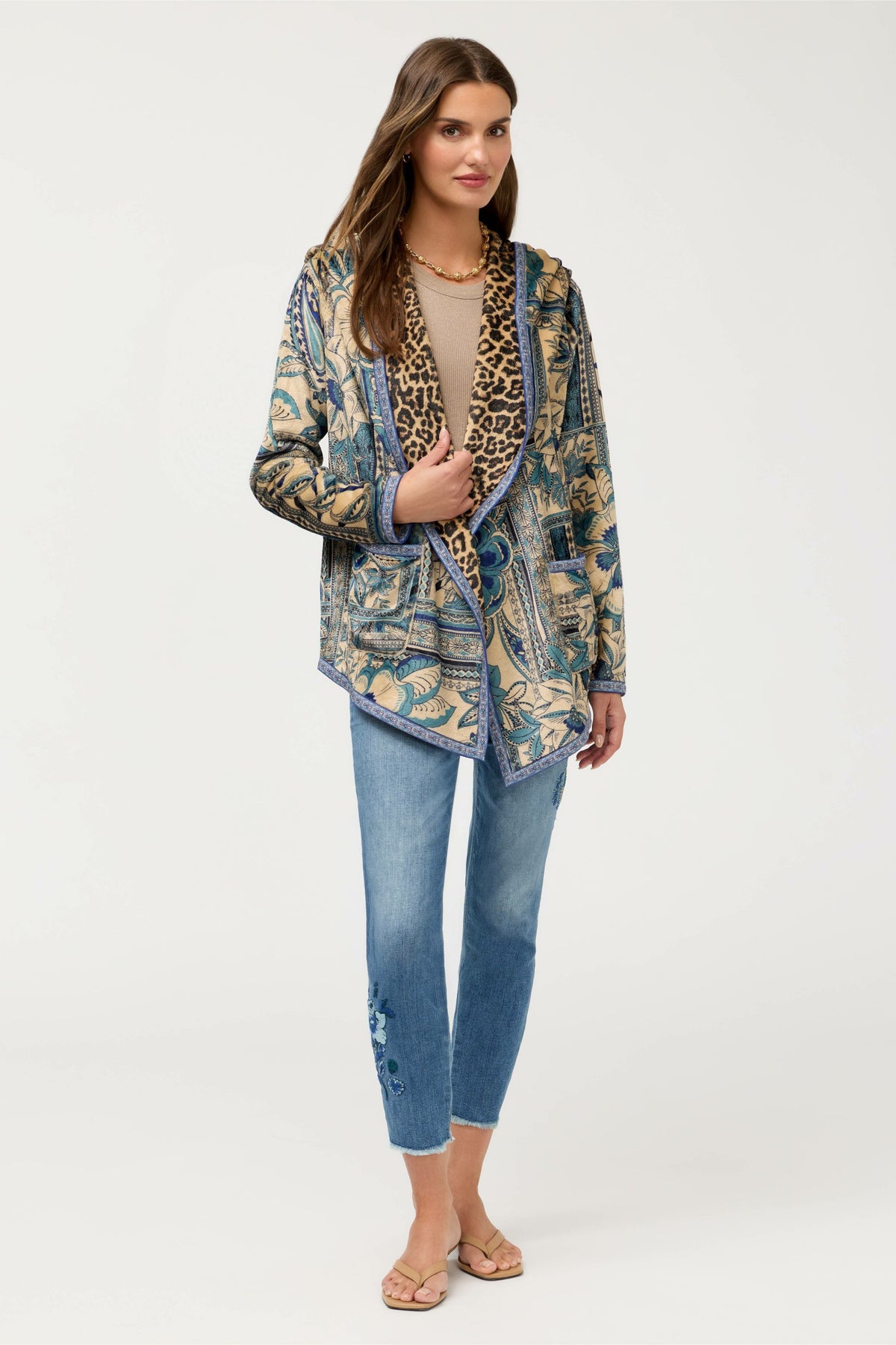 JOAN REVERSIBLE SHERPA JACKET - Johnny Was New