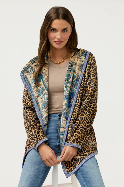 JOAN REVERSIBLE SHERPA JACKET - Johnny Was New