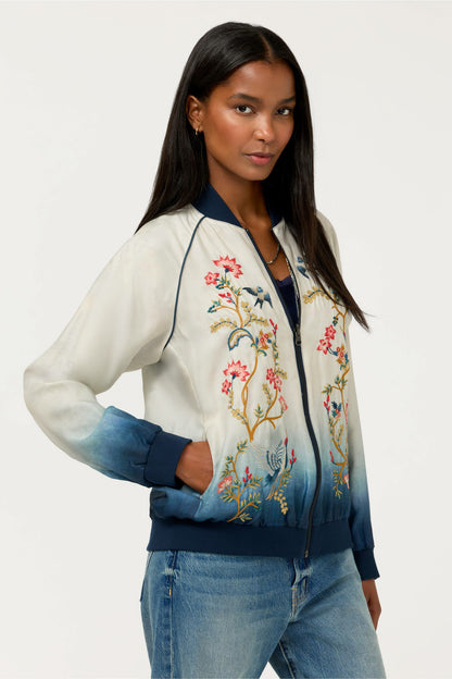 TERESA REVERSIBLE BOMBER JACKET - Johnny Was Best Seller