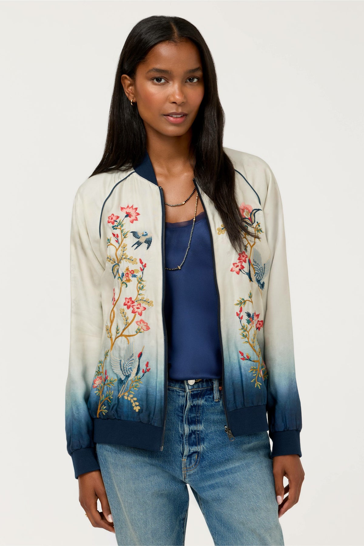 TERESA REVERSIBLE BOMBER JACKET - Johnny Was Best Seller