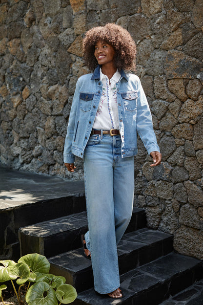 THE CLASSIC DENIM JACKET - Johnny Was Recommended