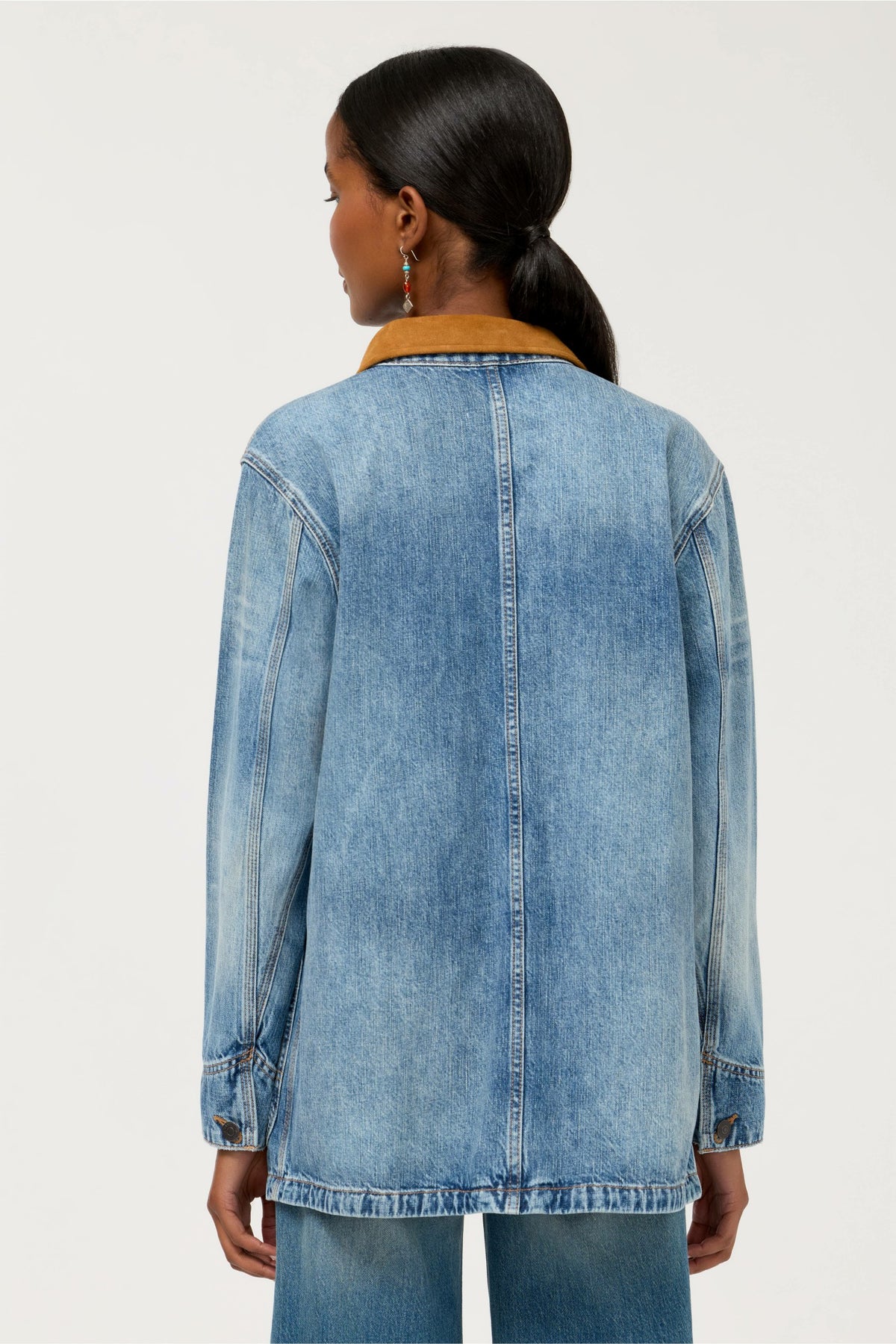 CALIFORNIA SUNRISE DENIM JACKET - Johnny Was Exclusive