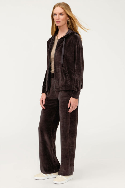 ESSENTIALS VELOUR WIDE LEG PANT - Johnny Was New