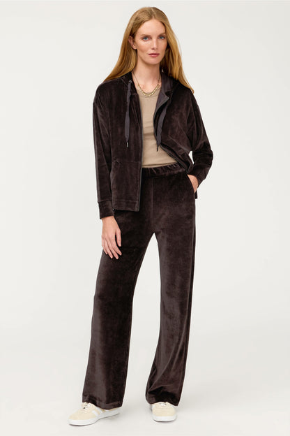ESSENTIALS VELOUR WIDE LEG PANT - Johnny Was New