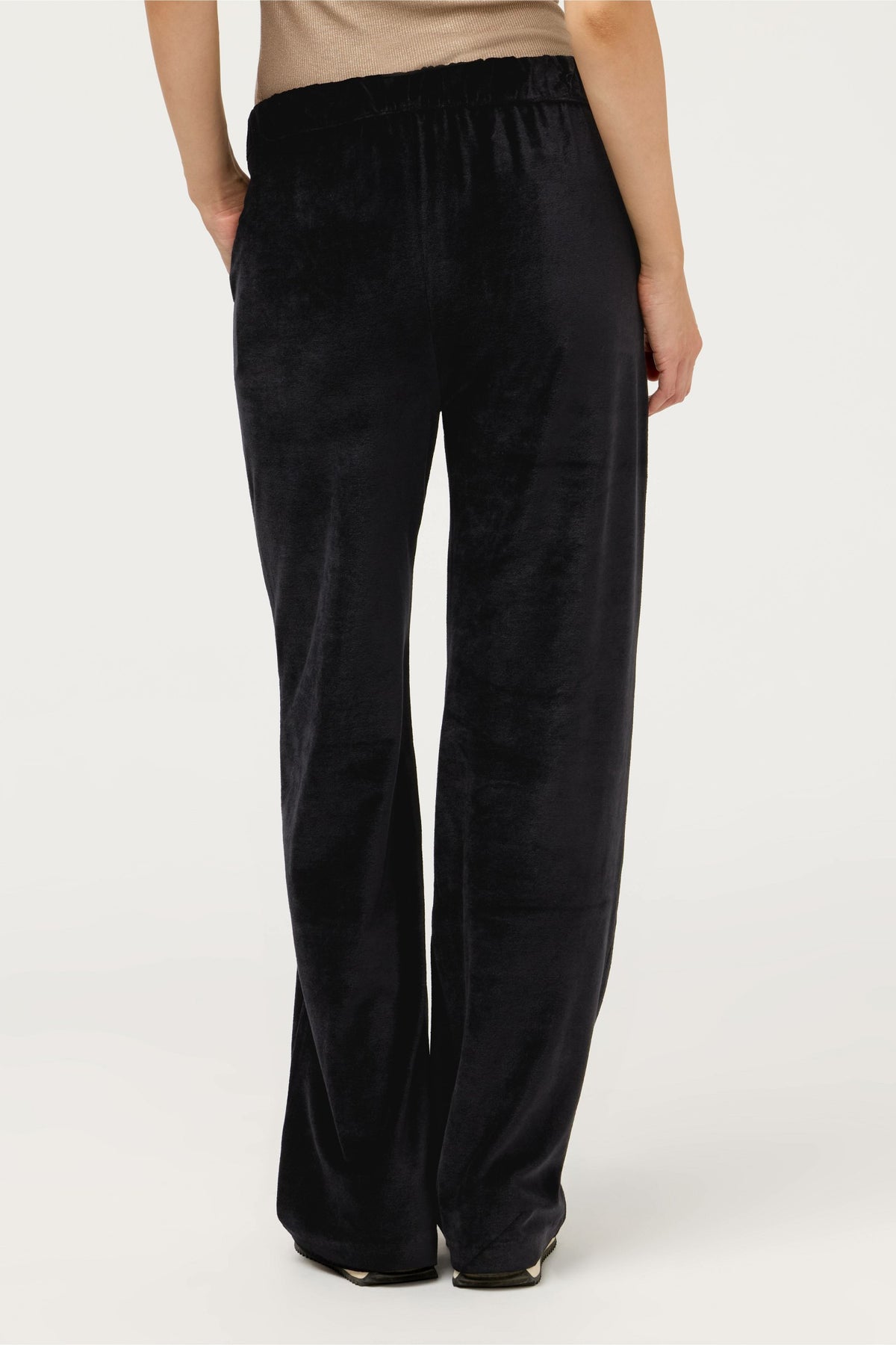 ESSENTIALS VELOUR WIDE LEG PANT - Johnny Was Featured