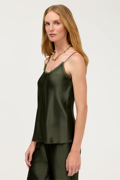 ESSENTIALS SILK CAMI - Johnny Was Popular