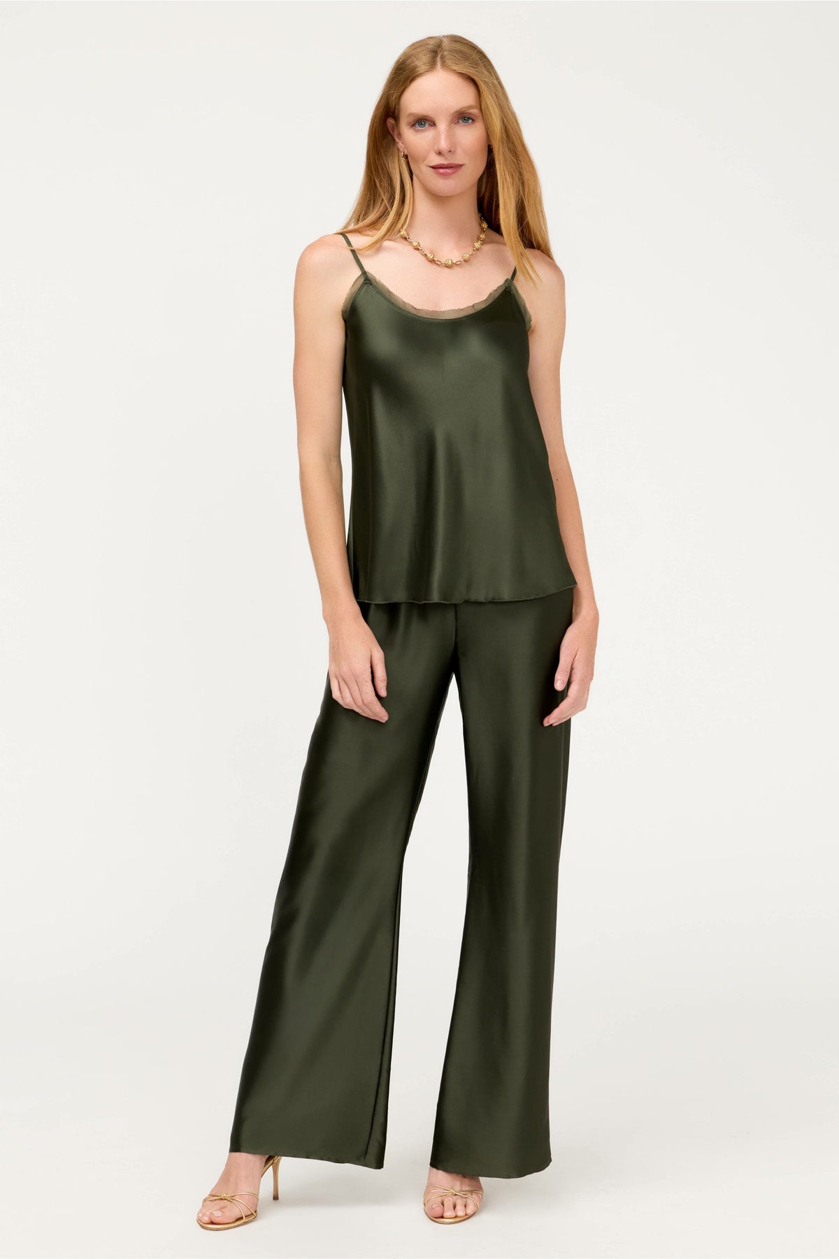 ESSENTIALS SILK CAMI - Johnny Was Popular