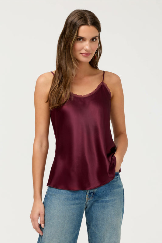 ESSENTIALS SILK CAMI - Johnny Was Best Seller