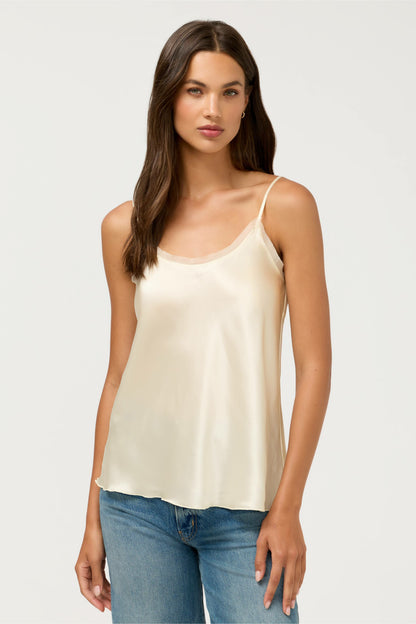 ESSENTIALS SILK CAMI - Johnny Was Recommended