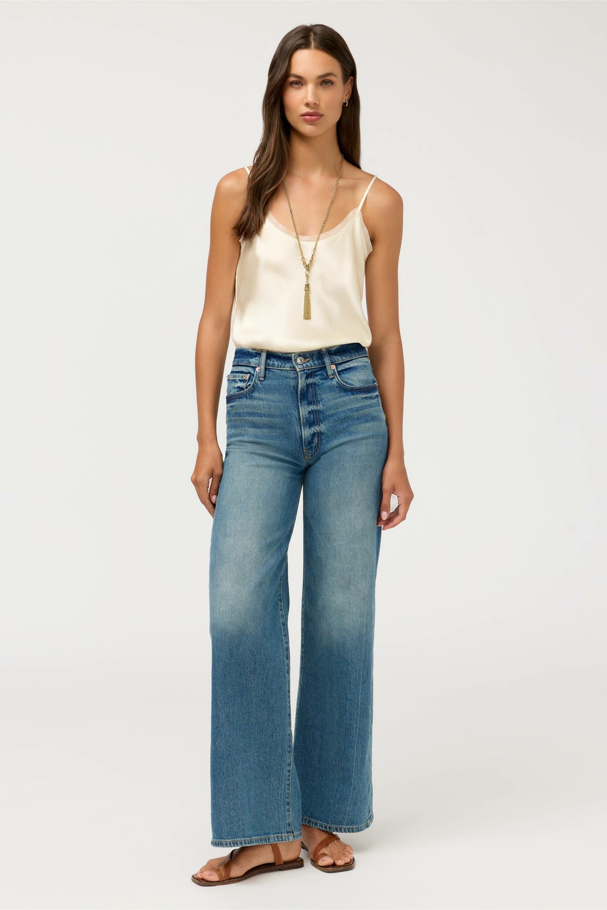ESSENTIALS SILK CAMI - Johnny Was Recommended