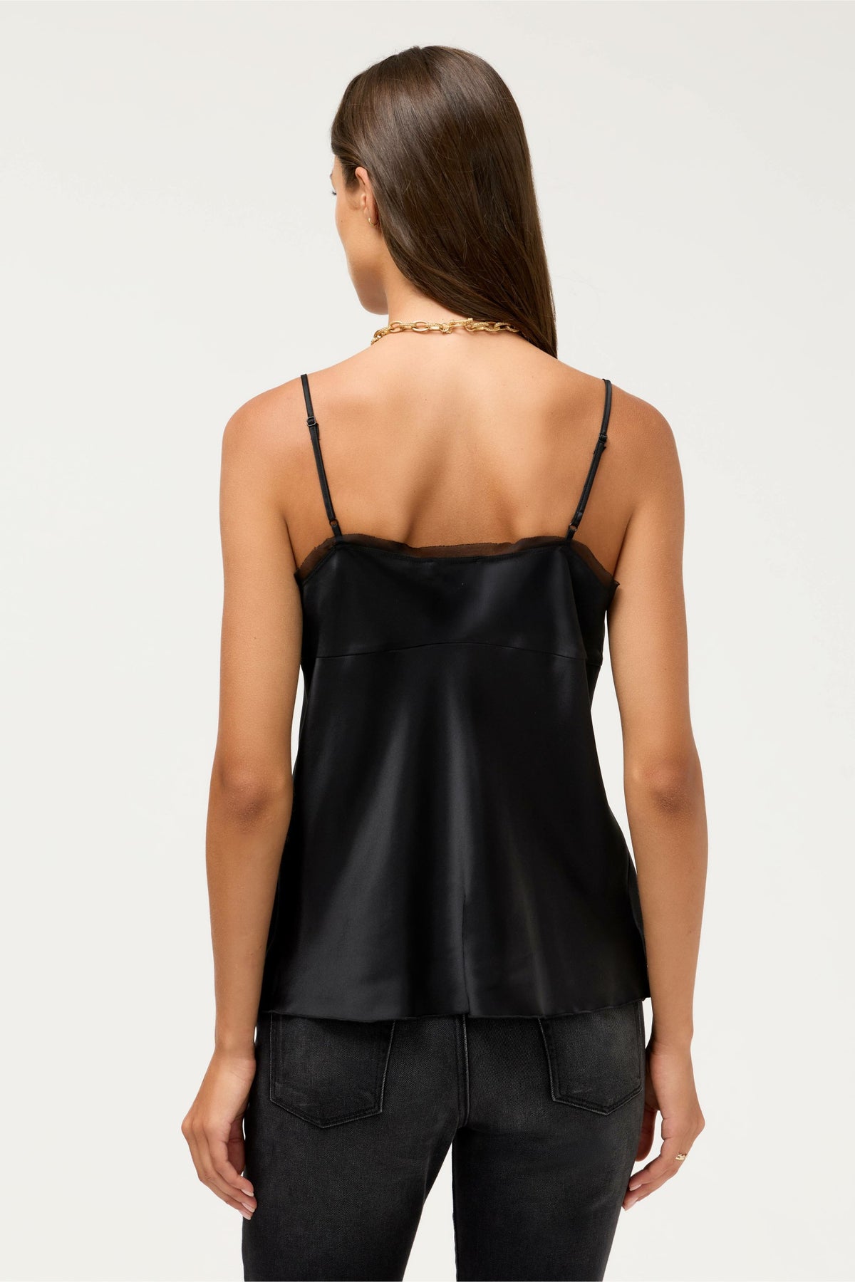 ESSENTIALS SILK CAMI - Johnny Was Exclusive