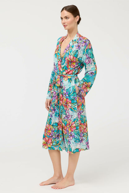 THE JONESY LONG SLEEP ROBE - Johnny Was Best Seller