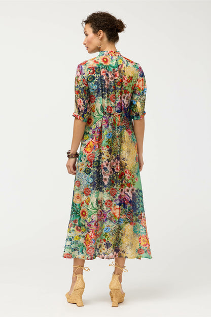MIDAXI SHIRT DRESS - Johnny Was Featured
