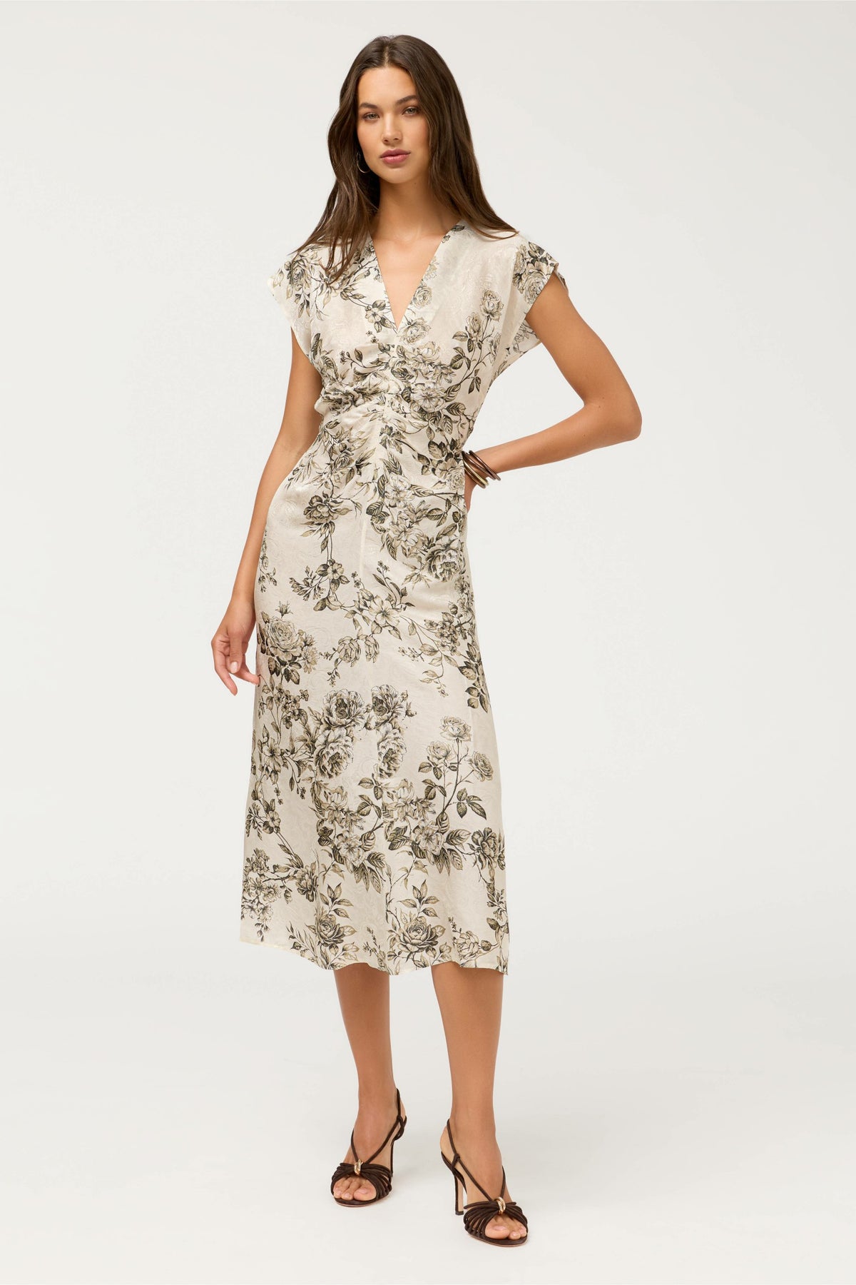 DELCIE MIDI DRESS - Johnny Was Exclusive