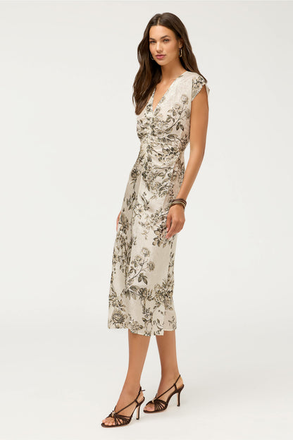 DELCIE MIDI DRESS - Johnny Was Exclusive