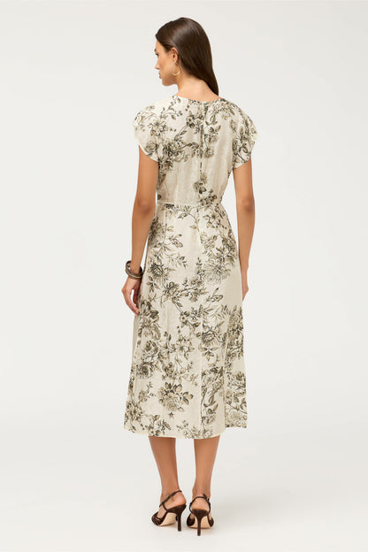 DELCIE MIDI DRESS - Johnny Was Exclusive