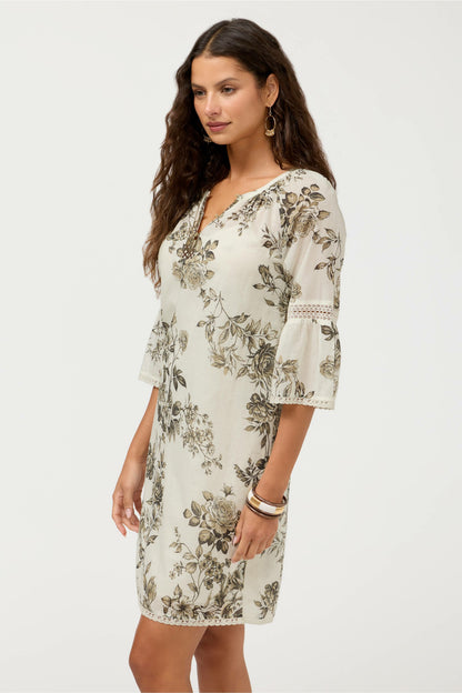 MANDIE PEASANT MINI DRESS - Johnny Was Signature