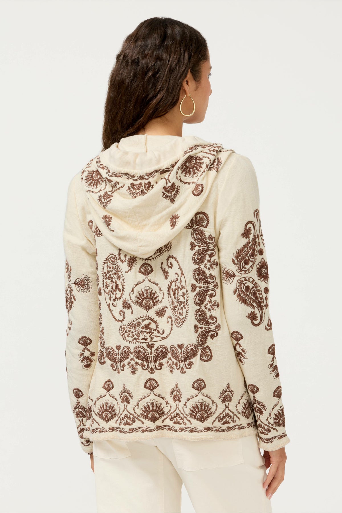 BIYA RIBBED HOODIE - Johnny Was Popular