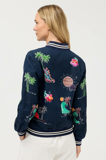 OAKLYNN BOMBER JACKET - Johnny Was Recommended