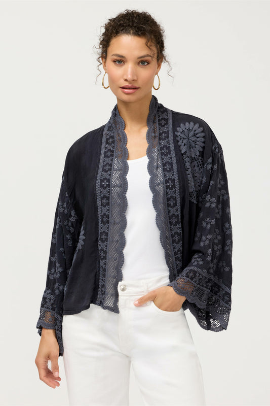 SANDRA PATCHED KIMONO - Johnny Was Exclusive