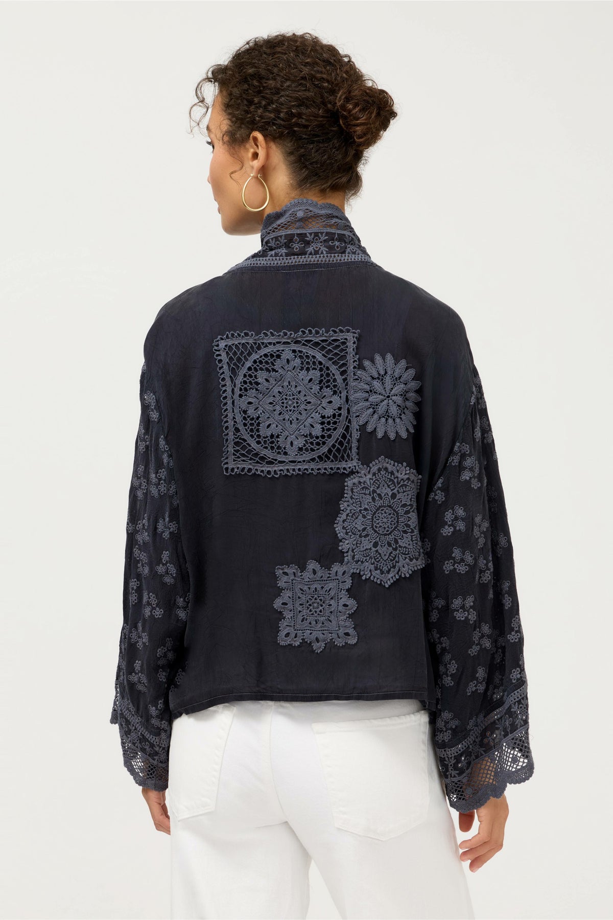 SANDRA PATCHED KIMONO - Johnny Was Exclusive