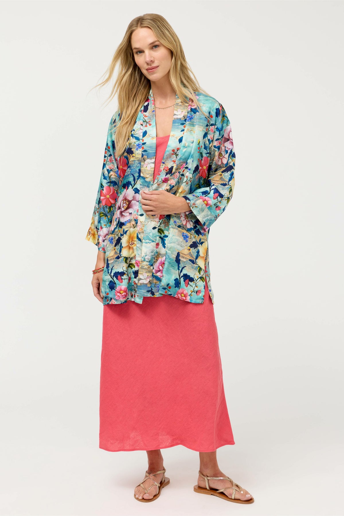 CHEMIS FILAREE KIMONO - Johnny Was Signature