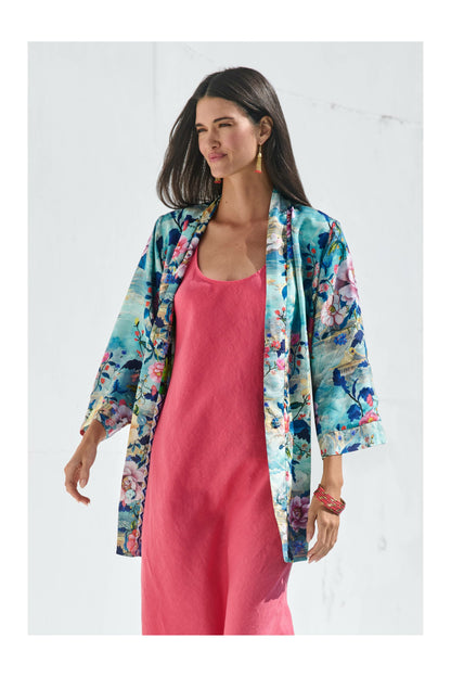 CHEMIS FILAREE KIMONO - Johnny Was Signature