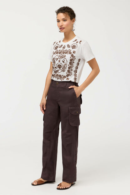 POPLIN CARGO PANT - Johnny Was New