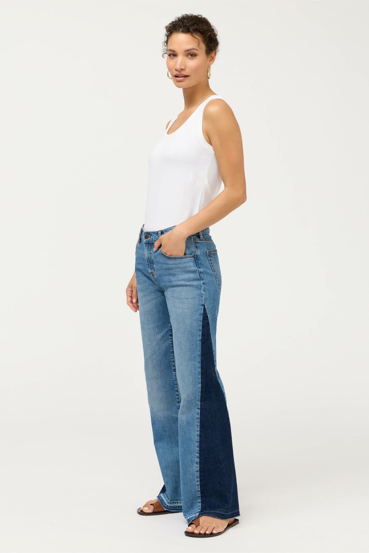 THE CONTRAST WIDE LEG JEAN - Johnny Was Trending