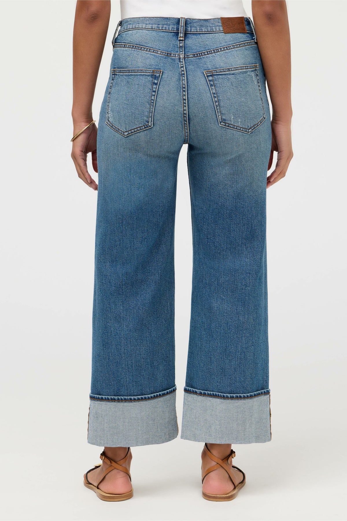 THE ANKLE WIDE LEG JEAN - Johnny Was New