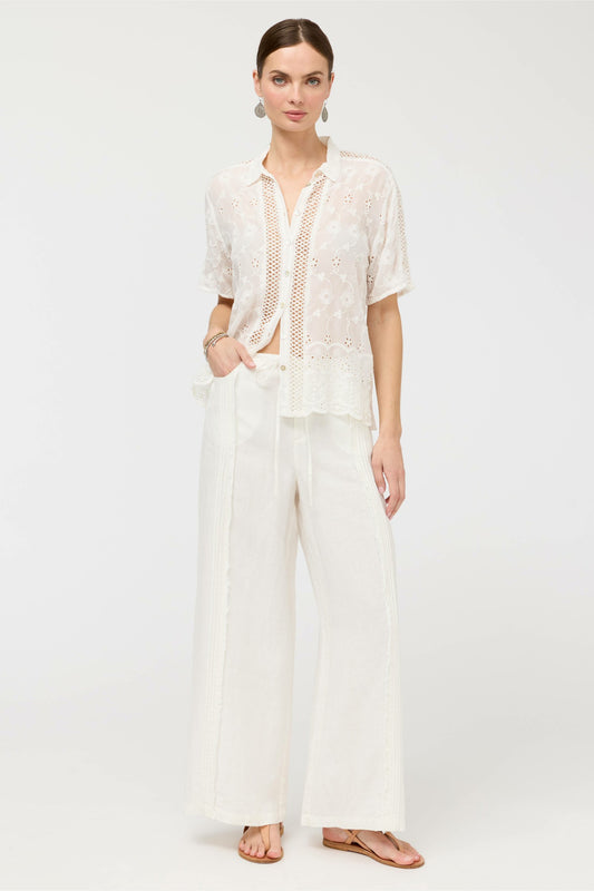 ZULLAH PINTUCK PANT - Johnny Was Popular