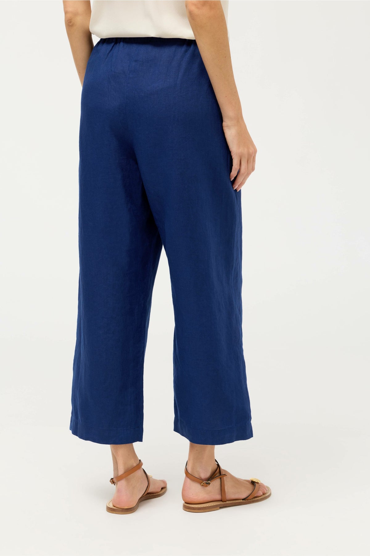 CROPPED LINEN PANT - Johnny Was Best Seller