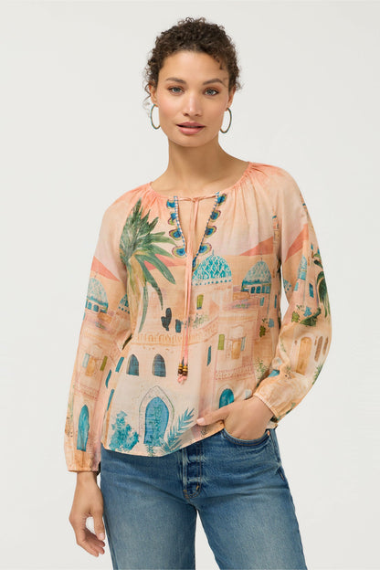 LOUBELLAH BLOUSE - Johnny Was Exclusive