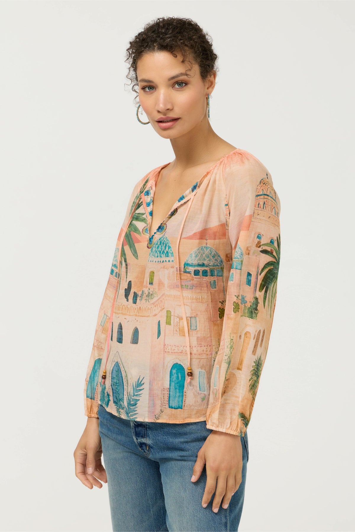 LOUBELLAH BLOUSE - Johnny Was Exclusive