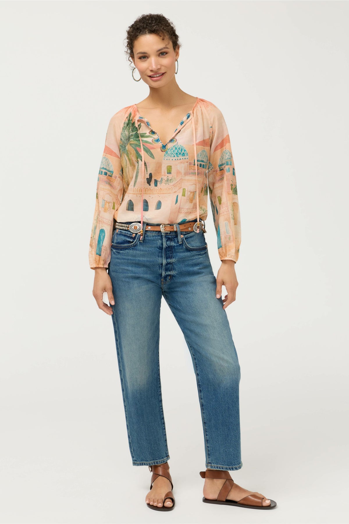 LOUBELLAH BLOUSE - Johnny Was Exclusive
