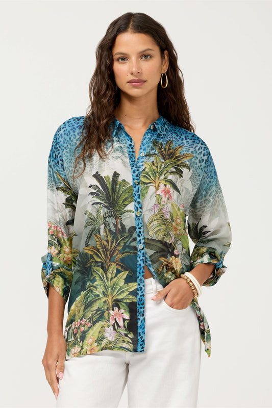 THE AUDREY BUTTON UP SHIRT - Johnny Was Best Seller