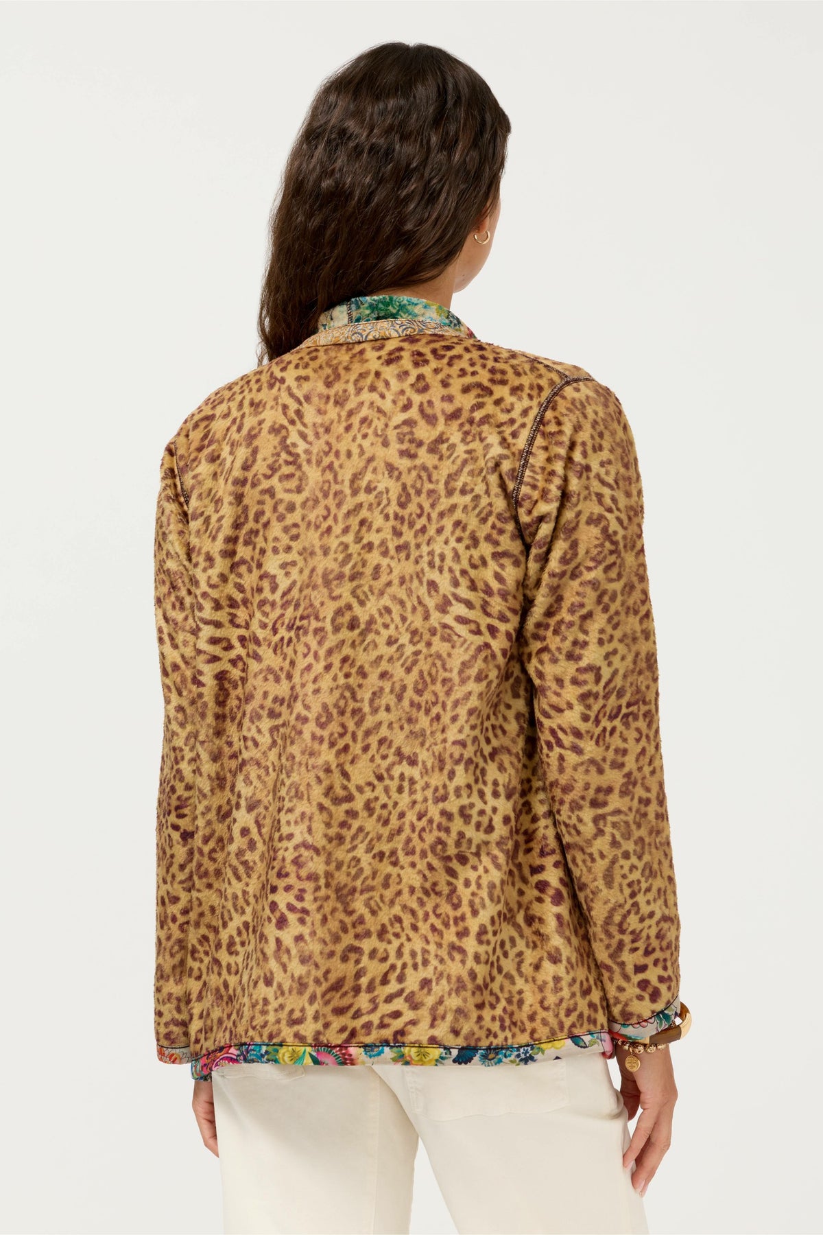 JOAN WRAP BINDED SHERPA JACKET - Johnny Was Recommended